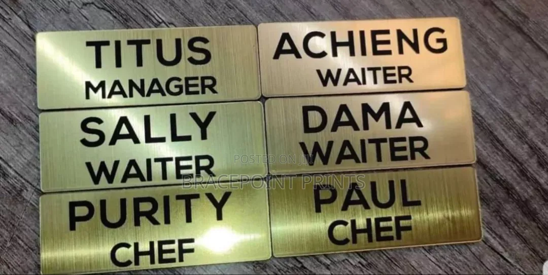 Metallic Door Plates