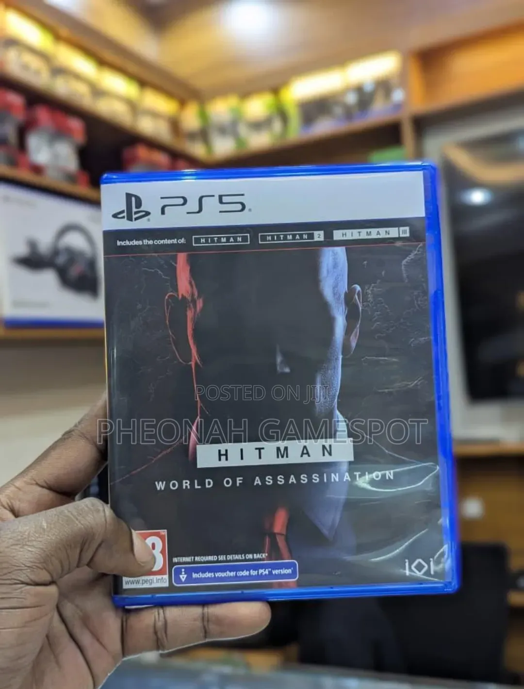 Hitman World of Assassination Ps5 Game. Dont Let the Target See You Go