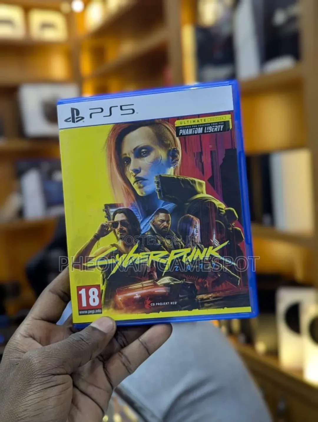 Cyberpunk 2077 Ps5 Video Game Cd