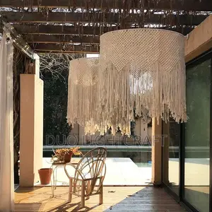 Macrame Chandeliers~Handwoven Boho Elegance