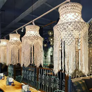 Macrame Chandeliers~Handwoven Boho Elegance