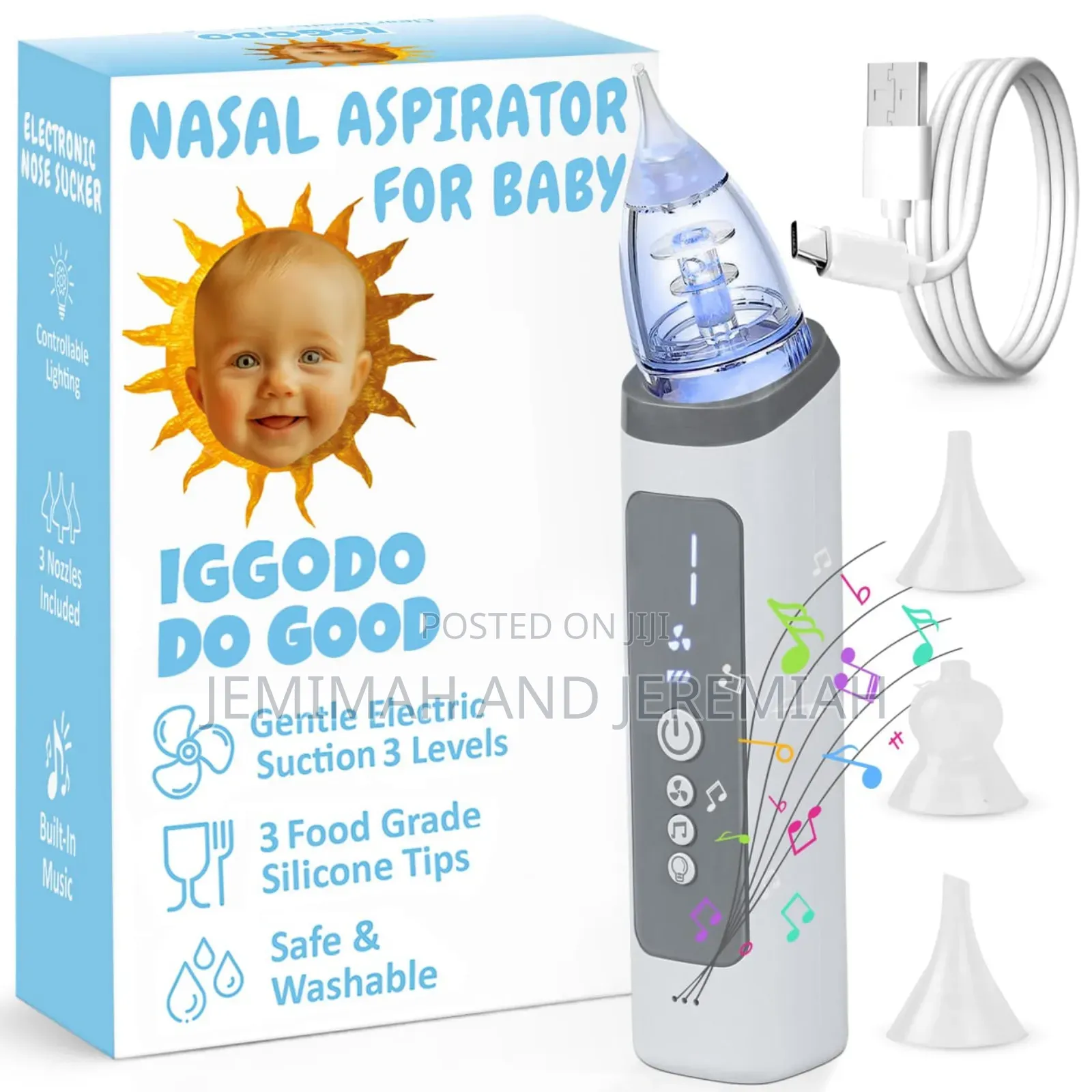Iggodo Baby Nasal Aspirator