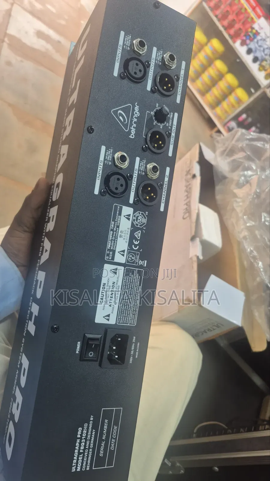 Behringer Equaliser Fbq3102hd