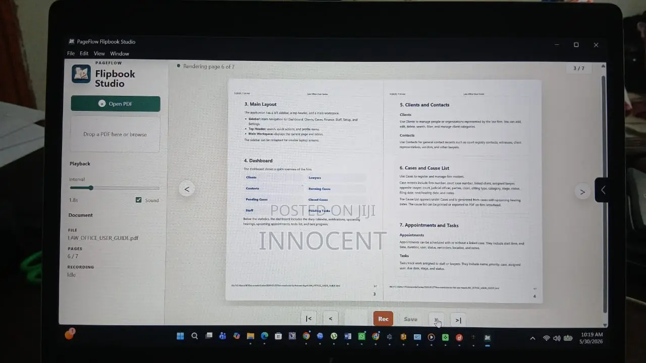 Pageflow PDF Flipbook Creator With Hd Video Export