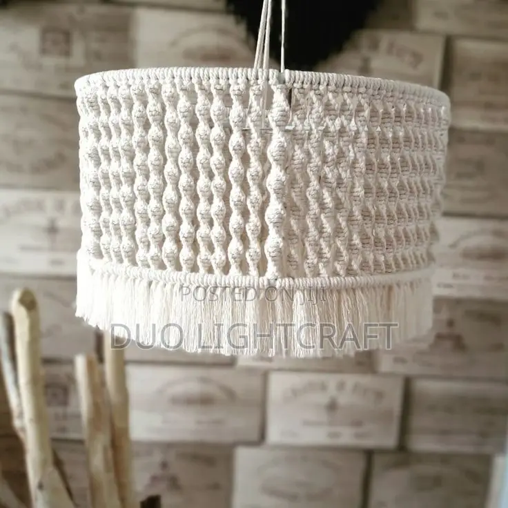 Macrame Lampshades