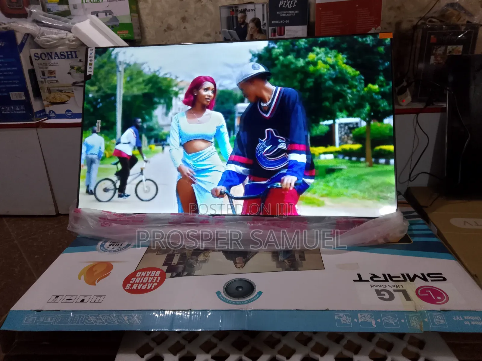 Lg 60 Smart Android Frameless Digital With Inbuilt Free to Air Deco