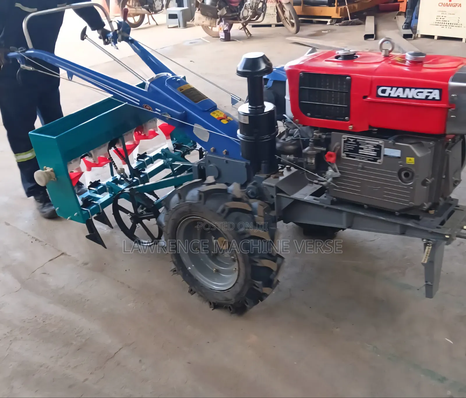 3 In1 Diesel Tiller, Plough Disc, and Seed Planter