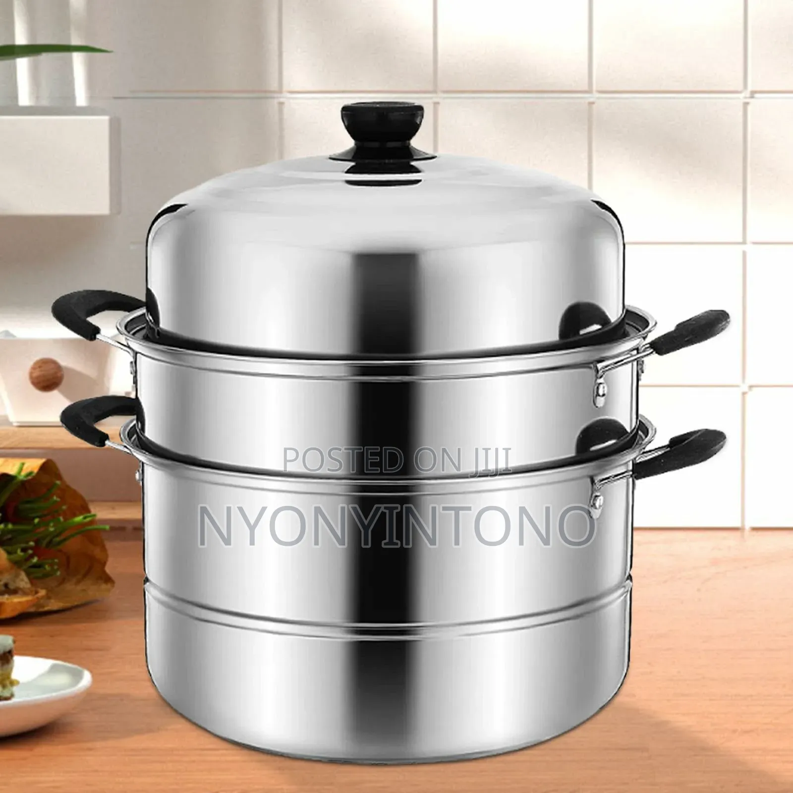 3layer 30cm Stainless Steel Food Steamer