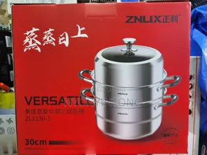 3layer 30cm Stainless Steel Food Steamer