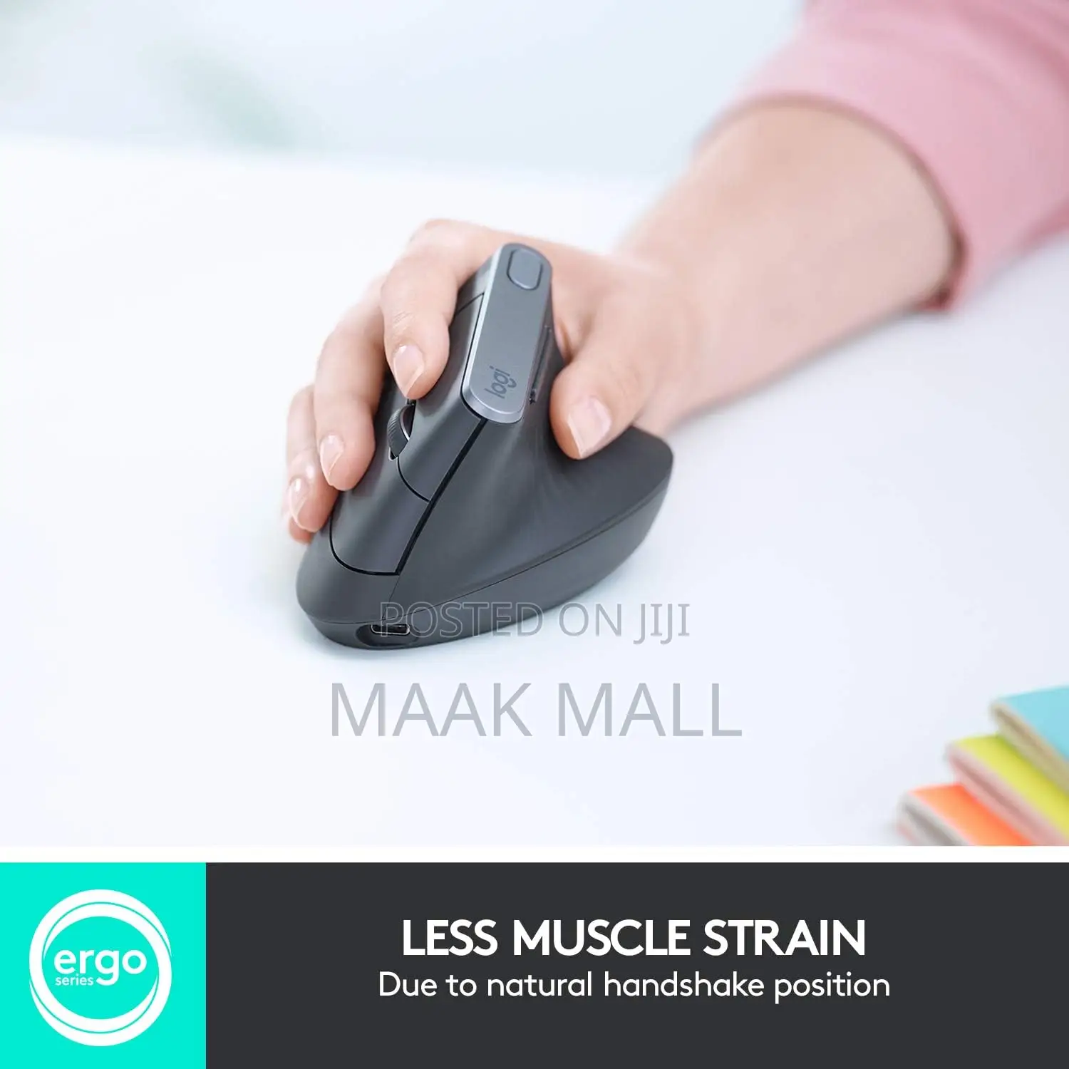 Logitech Mx Vertical Wireless Mouse – Advanced Ergonomic Design