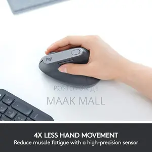 Logitech Mx Vertical Wireless Mouse – Advanced Ergonomic Design