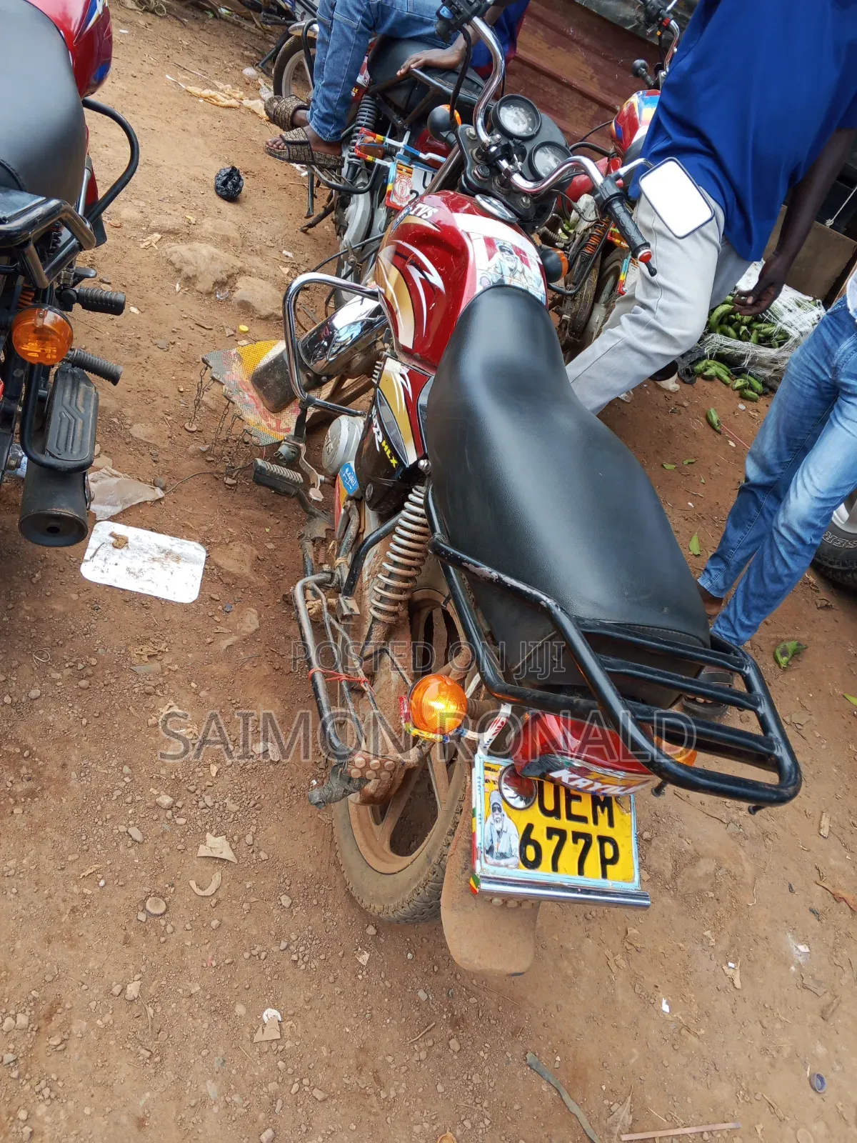 TVS XL 100 2016 Red