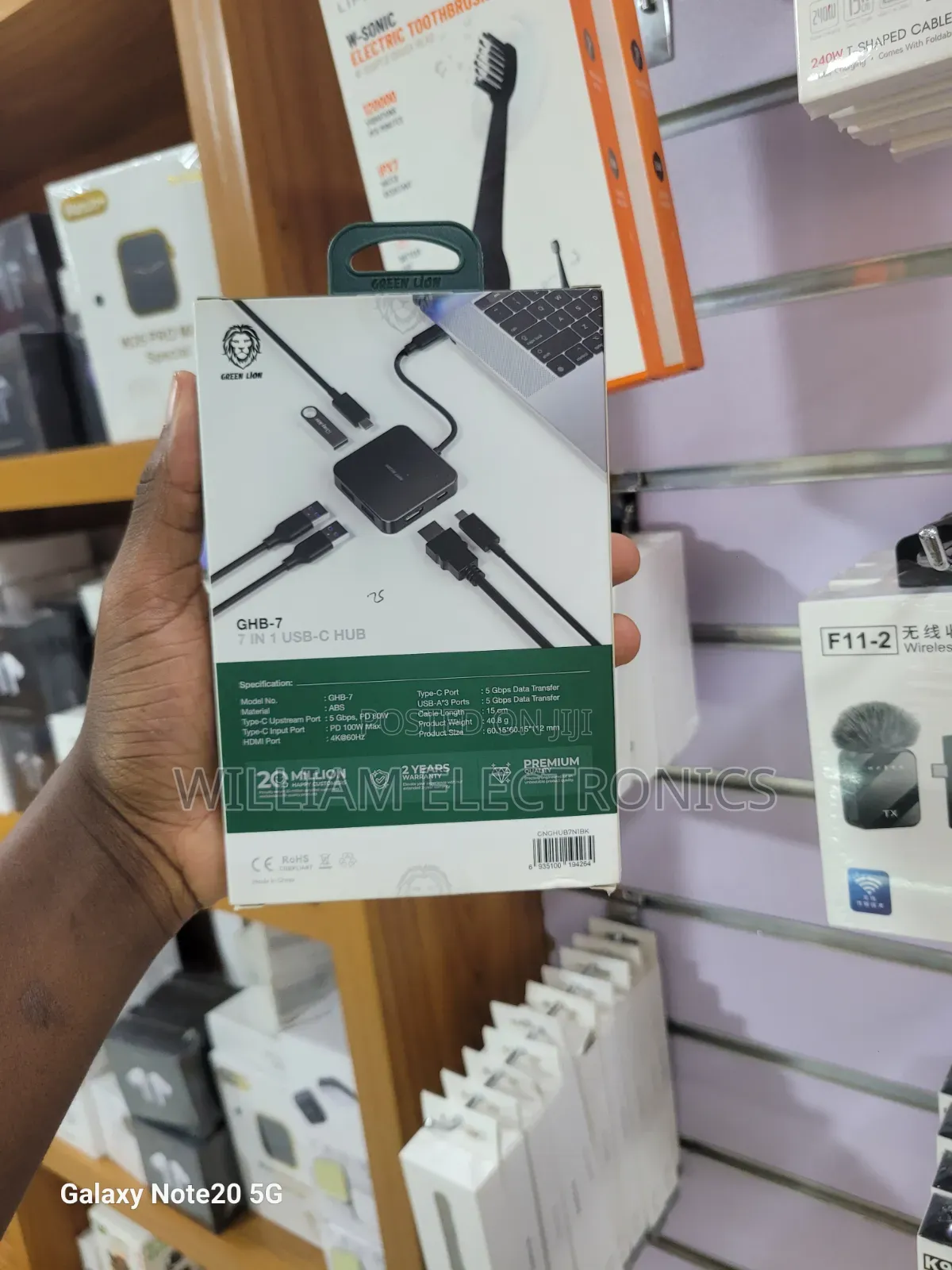7 in 1 USB-C Hub /Greenlion USB Hub