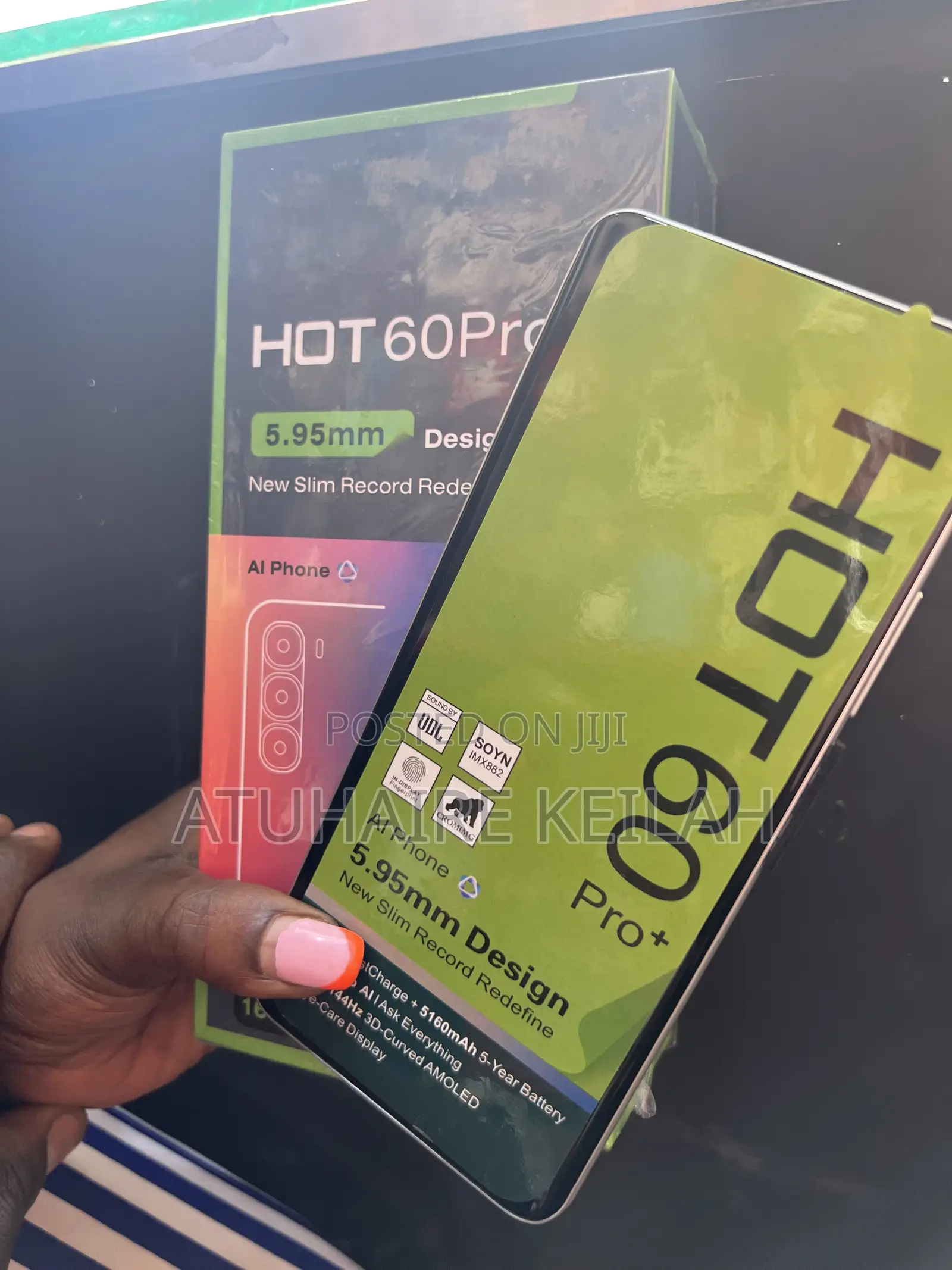 New Infinix Hot 60 Pro+ 256 GB Green