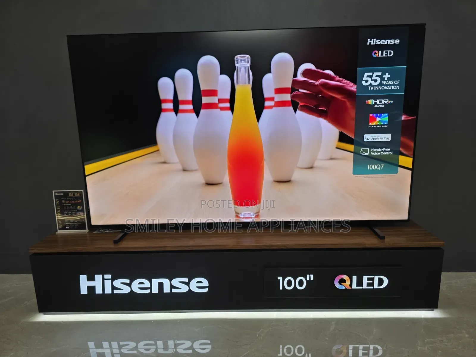 Hisense 100q7q-Rm 100inches Brand New 2026 Model A.I Smart Vidaa Tv