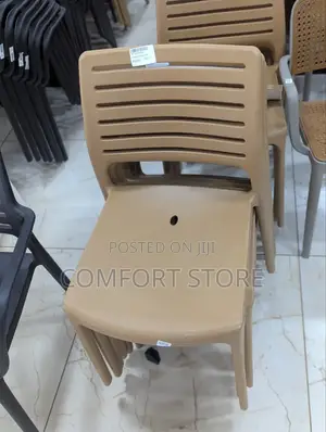 Brown Office Plastic Chairs