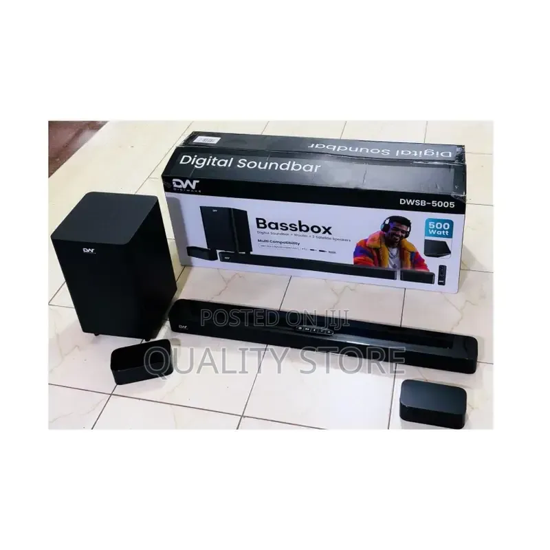 Dw Bass Box Digital Sound Bar 500w