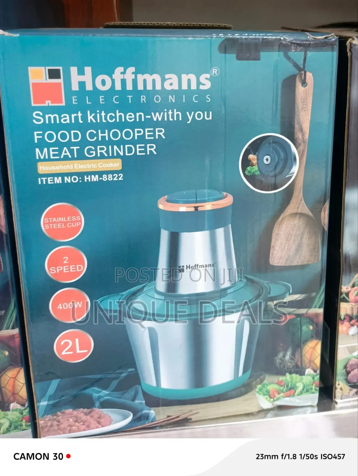 Hoffmans Hm-8822 Food Chopper and Meat Grinder