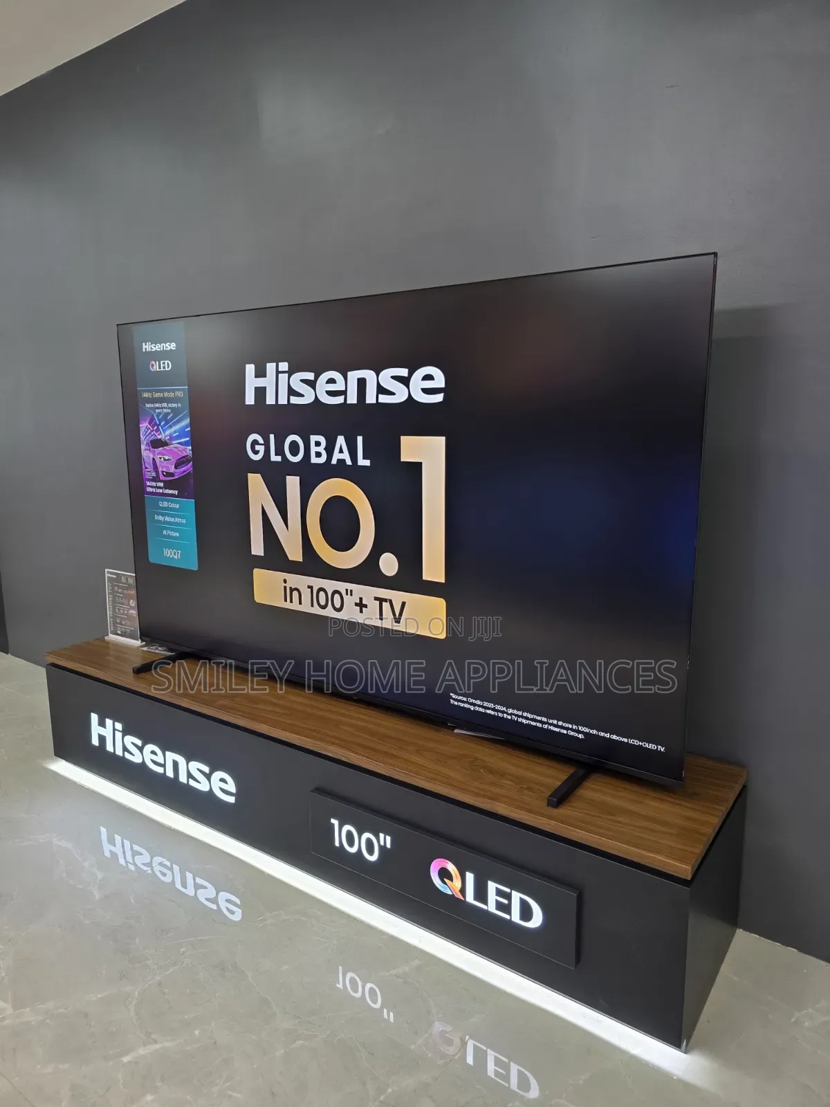 Hisense 100q7q-Rm 100inches Q7series Vidaa Smart Tv at 20% Discount