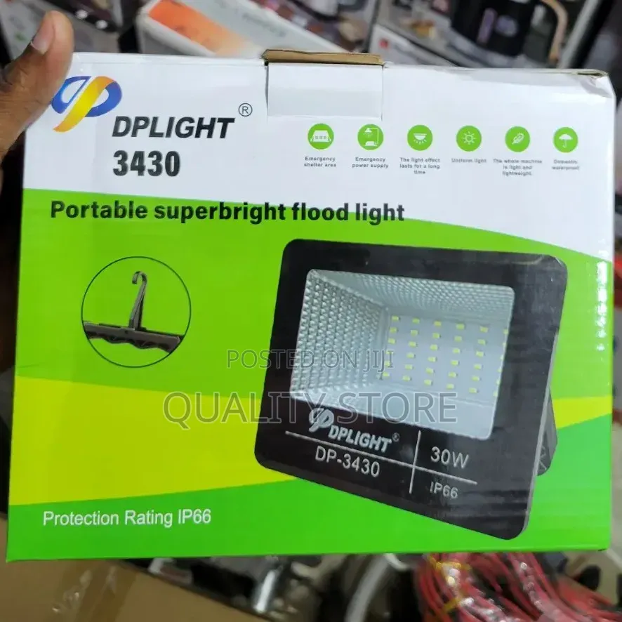 Dplight Portable Super Bright Flood Light 3430