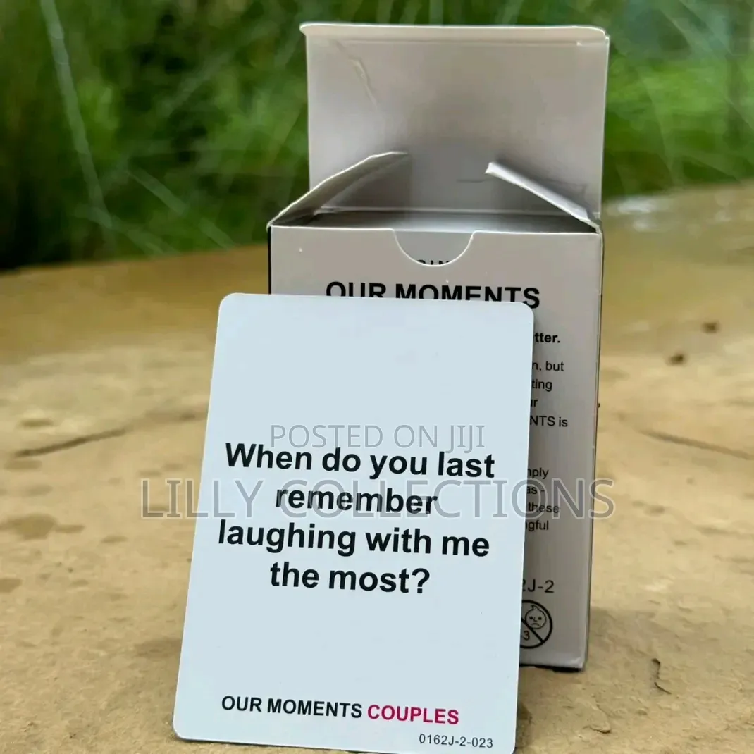 Our Moments Game Cards