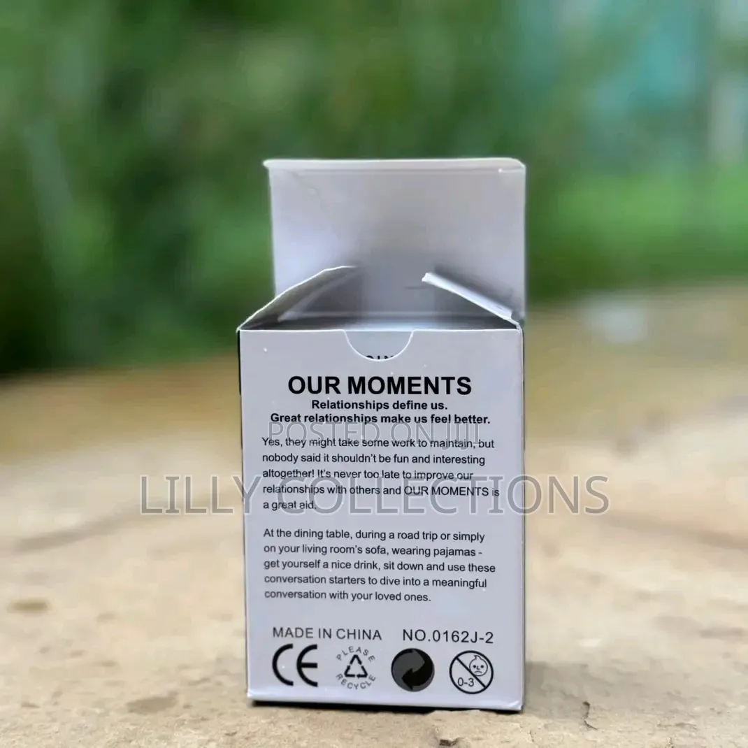 Our Moments Game Cards