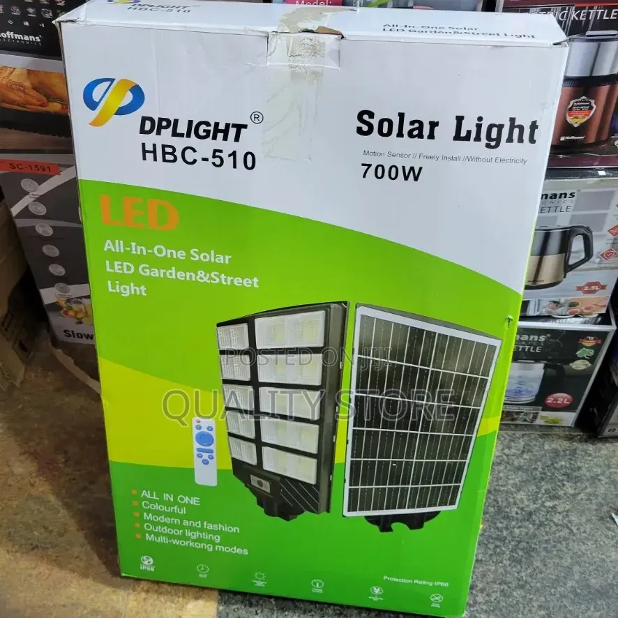 Dplight Street Solar Light 700w With Remote Control