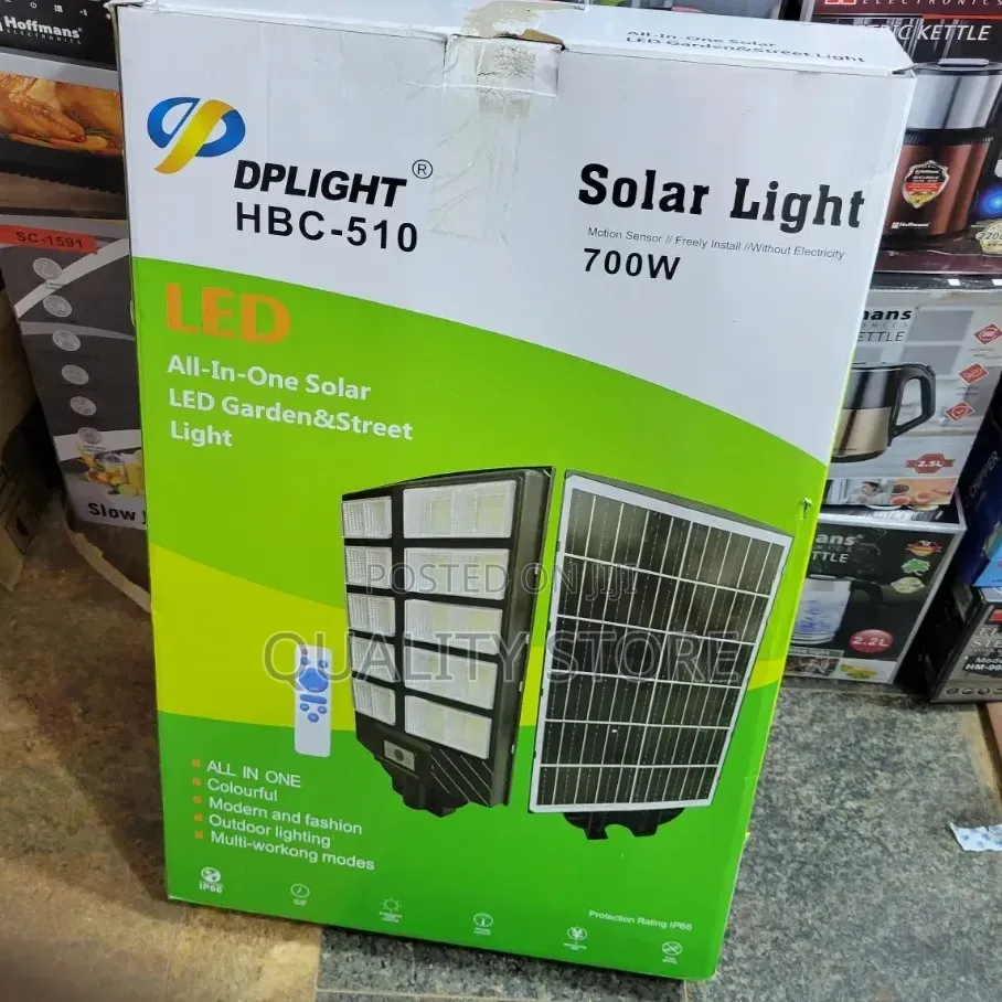 Dplight Street Solar Light 700w With Remote Control