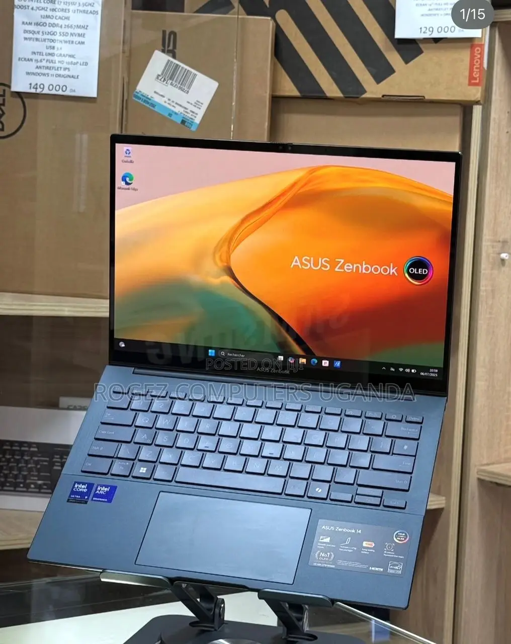 New Laptop Asus Zenbook 14 UX434 32GB Intel Core Ultra 9 SSD 1T
