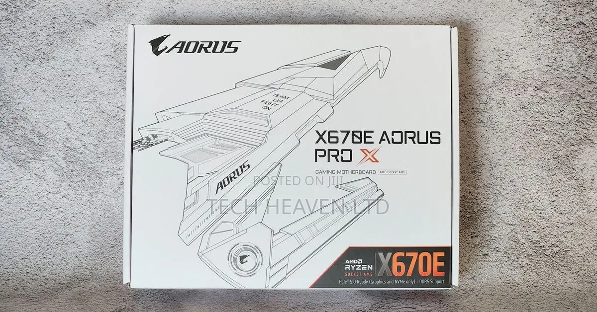 X670e Aorus Pro X - Am5 Motherboard