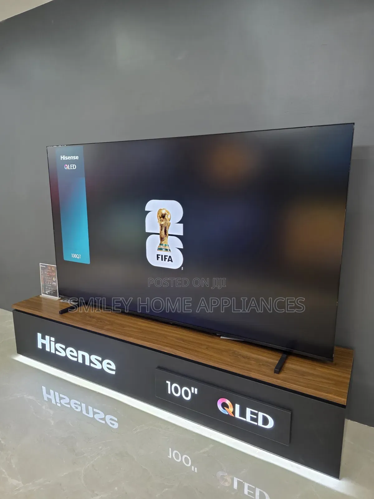 Hisense 100inches 100q7q-Rm Model Brand New 2026 Vidaa Qled4k Smart Tv