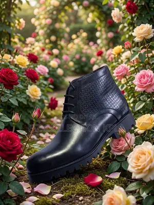 Franco Sovereign Pure Leather Shoe – Black