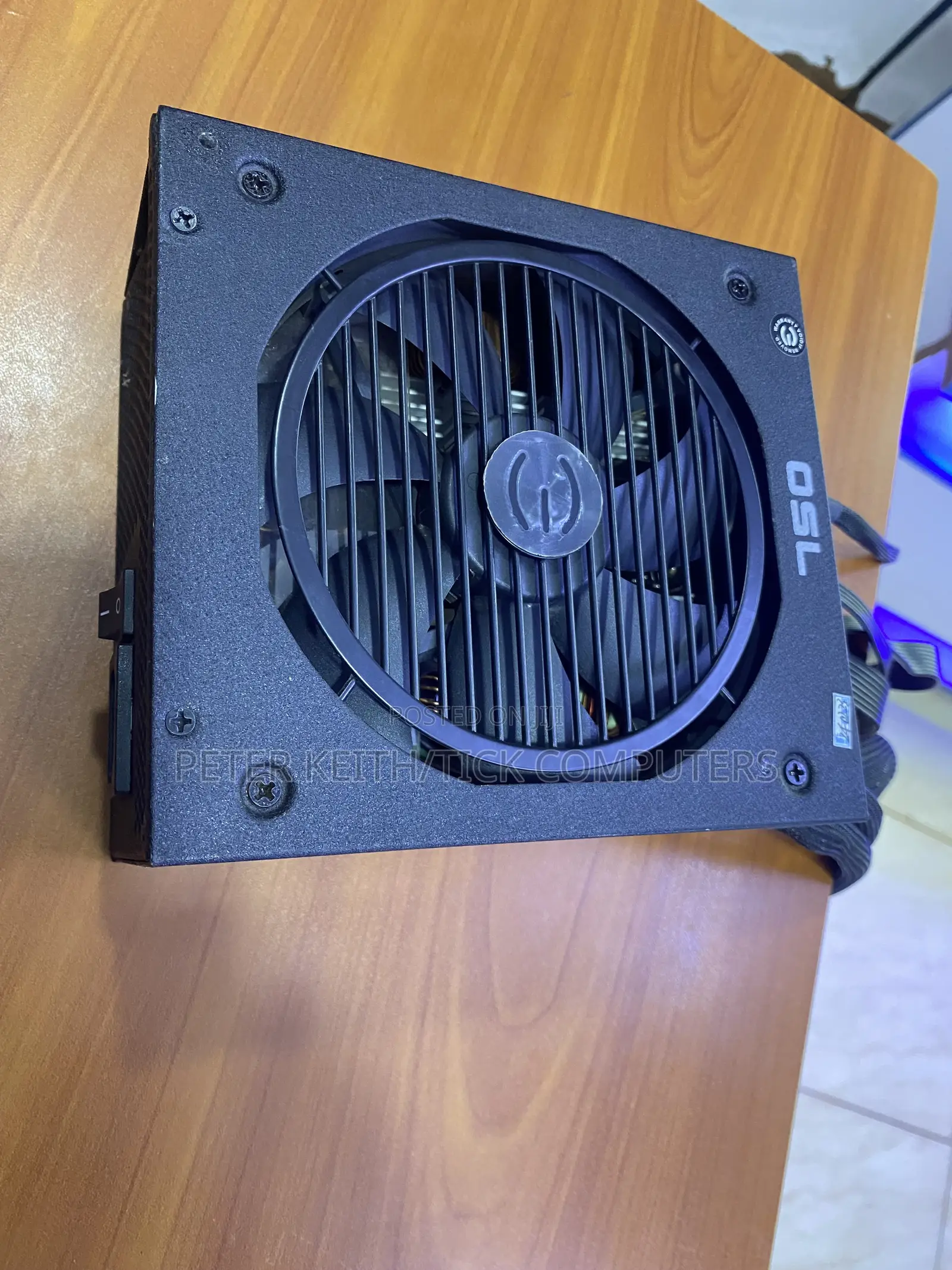 Original Evga 750-Watt Power Supply Unit, 80 Plus Bronze Efficiency