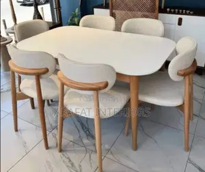  Just Landed! Our Beautiful Organic Curve 6-Seater Dining Set 