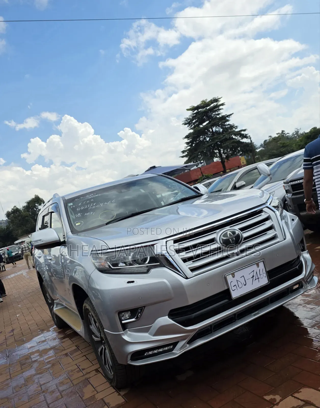 Toyota Land Cruiser Prado 2.8 2019 Silver