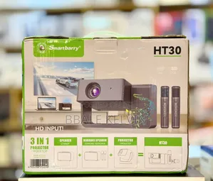 Smartbarry Ht30 High-Definition Karaoke Style Projector, 5g