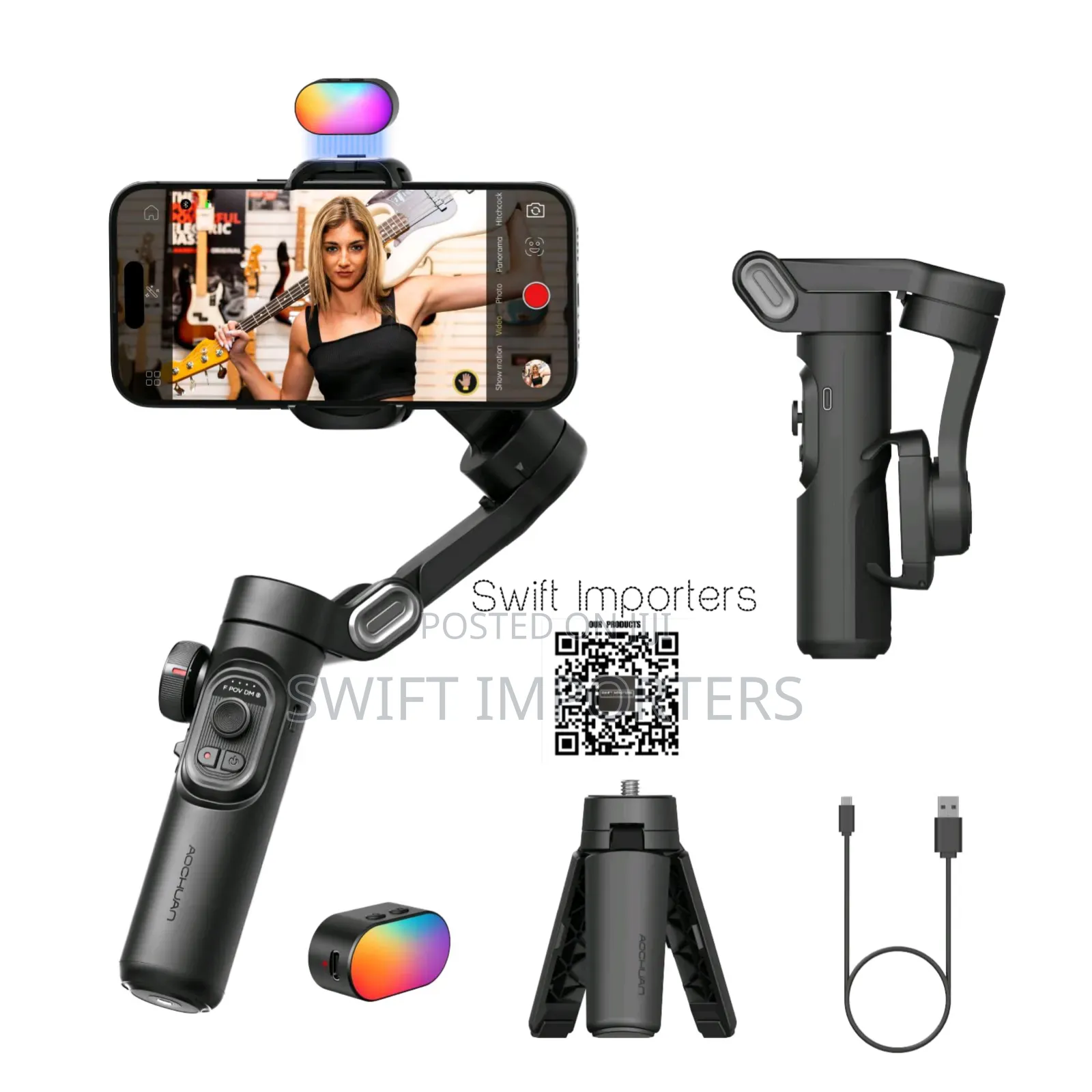 Smart Xe Phone Gimbal 3 Axis Smart Ai Tracker