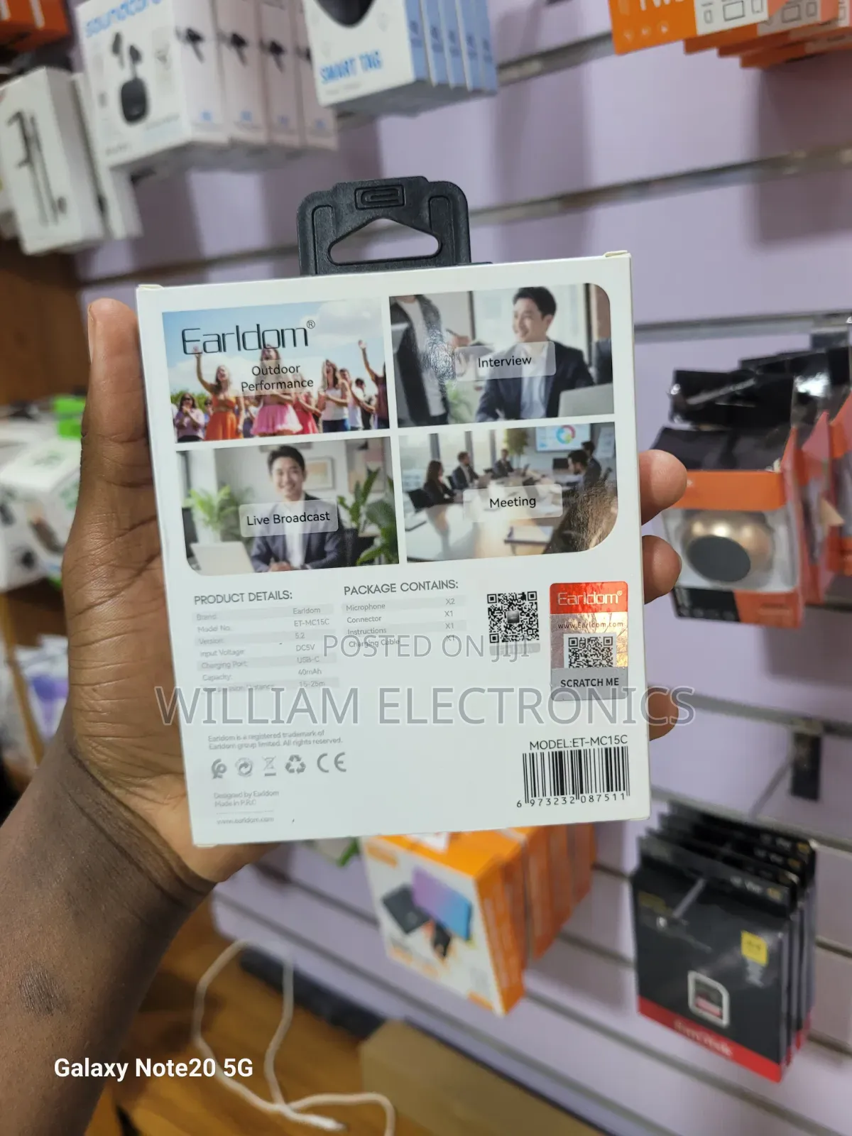 Earldom Wireless Microphone/Earldom Microphone