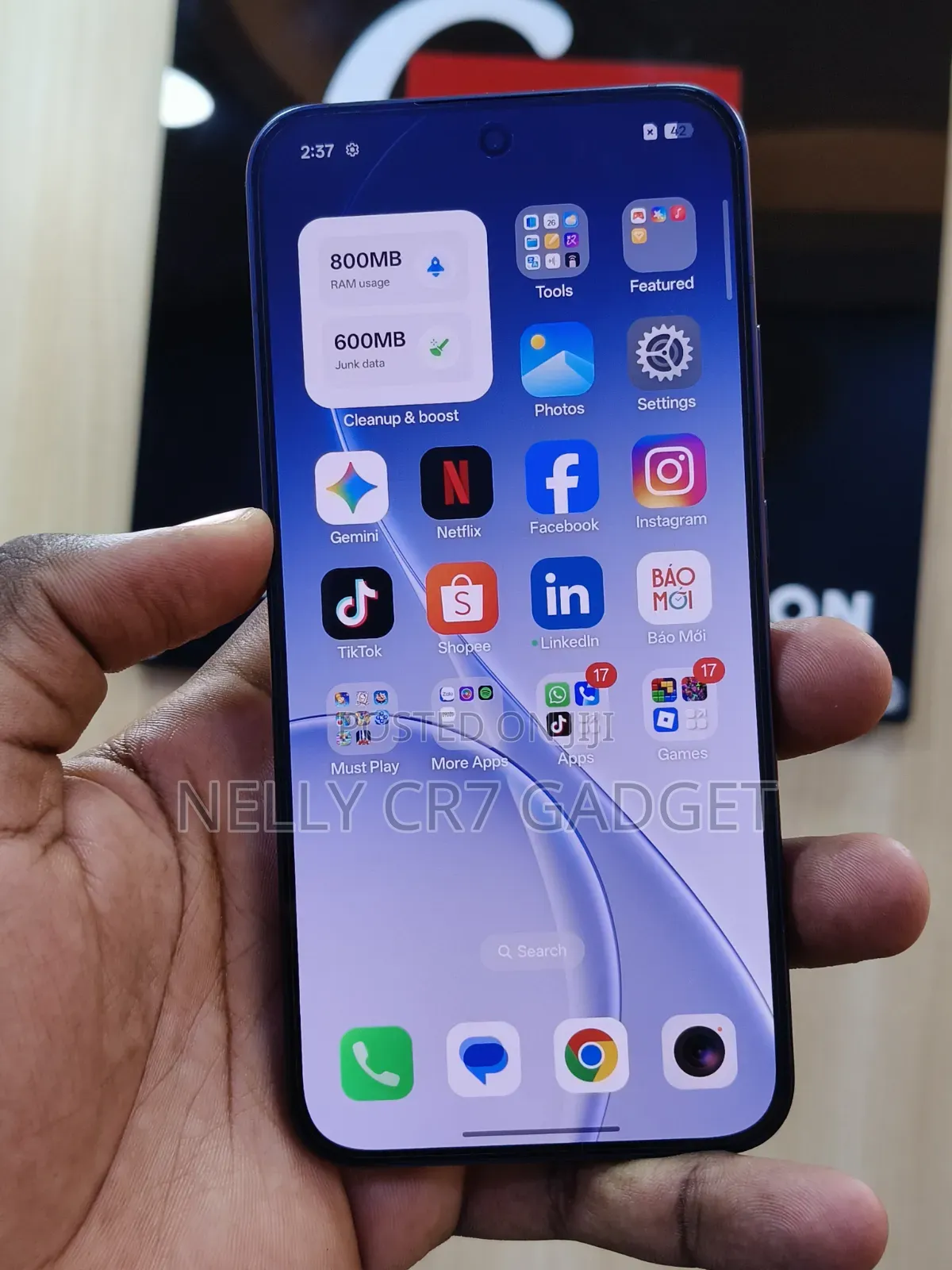 Oppo Reno15 5G 256 GB Blue