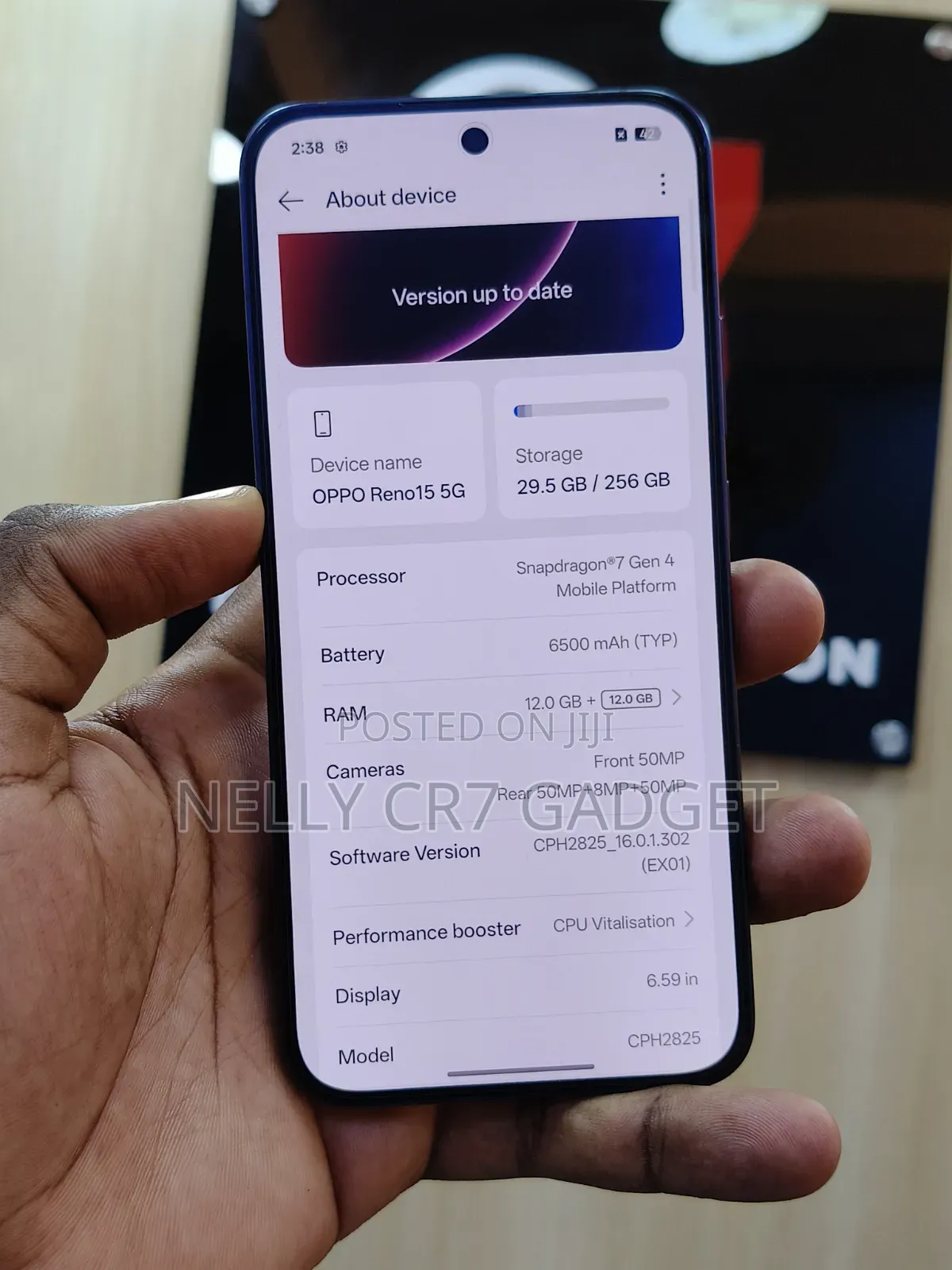 Oppo Reno15 5G 256 GB Blue
