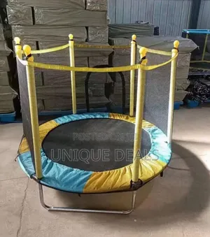 Children's 55-Inch Indoor and Outdoor Trampoline