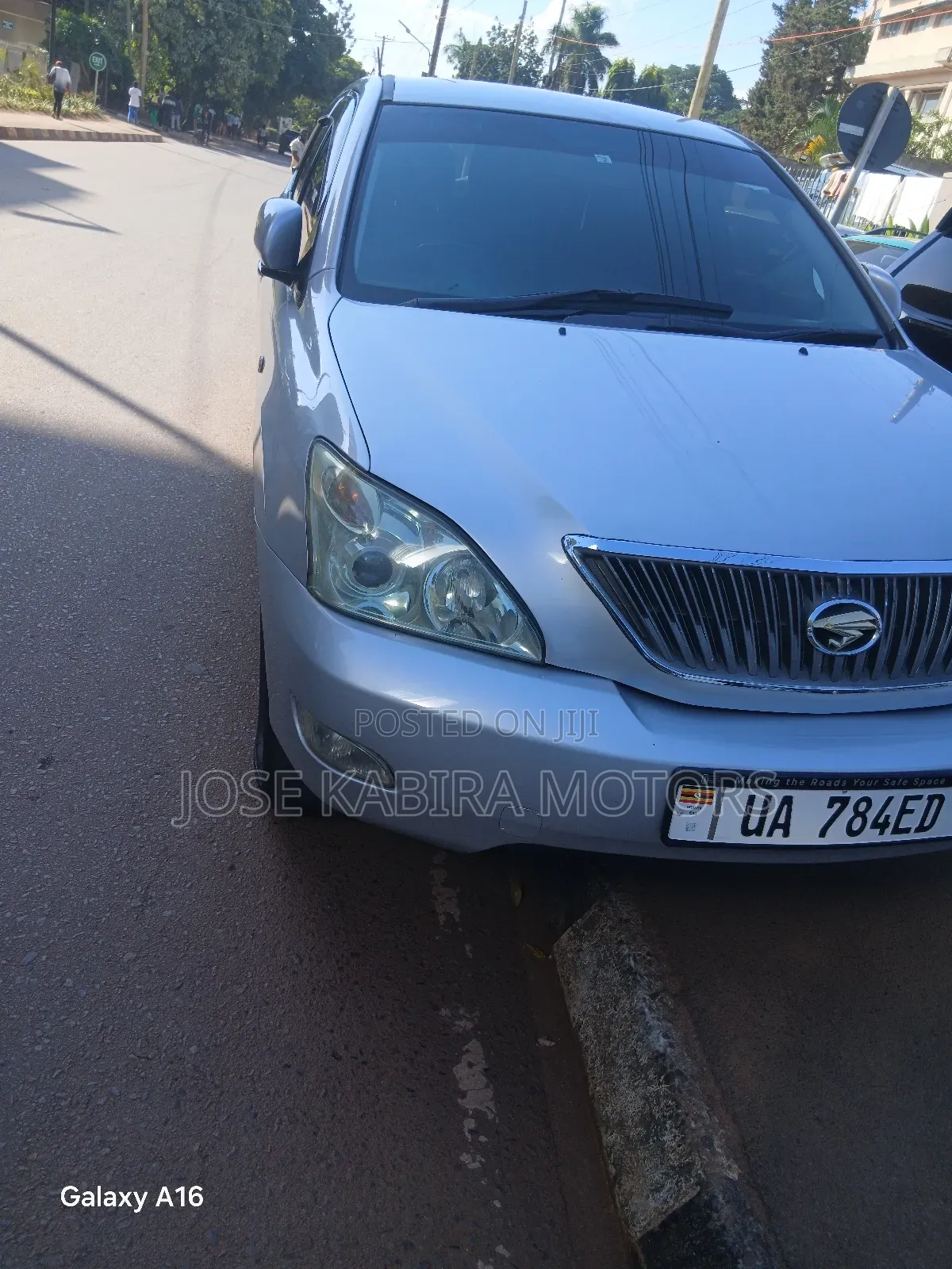 Toyota Harrier 2008 Silver