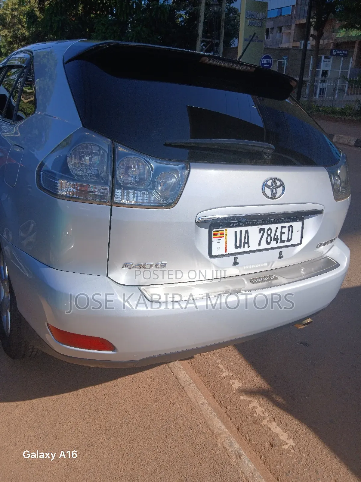 Toyota Harrier 2008 Silver