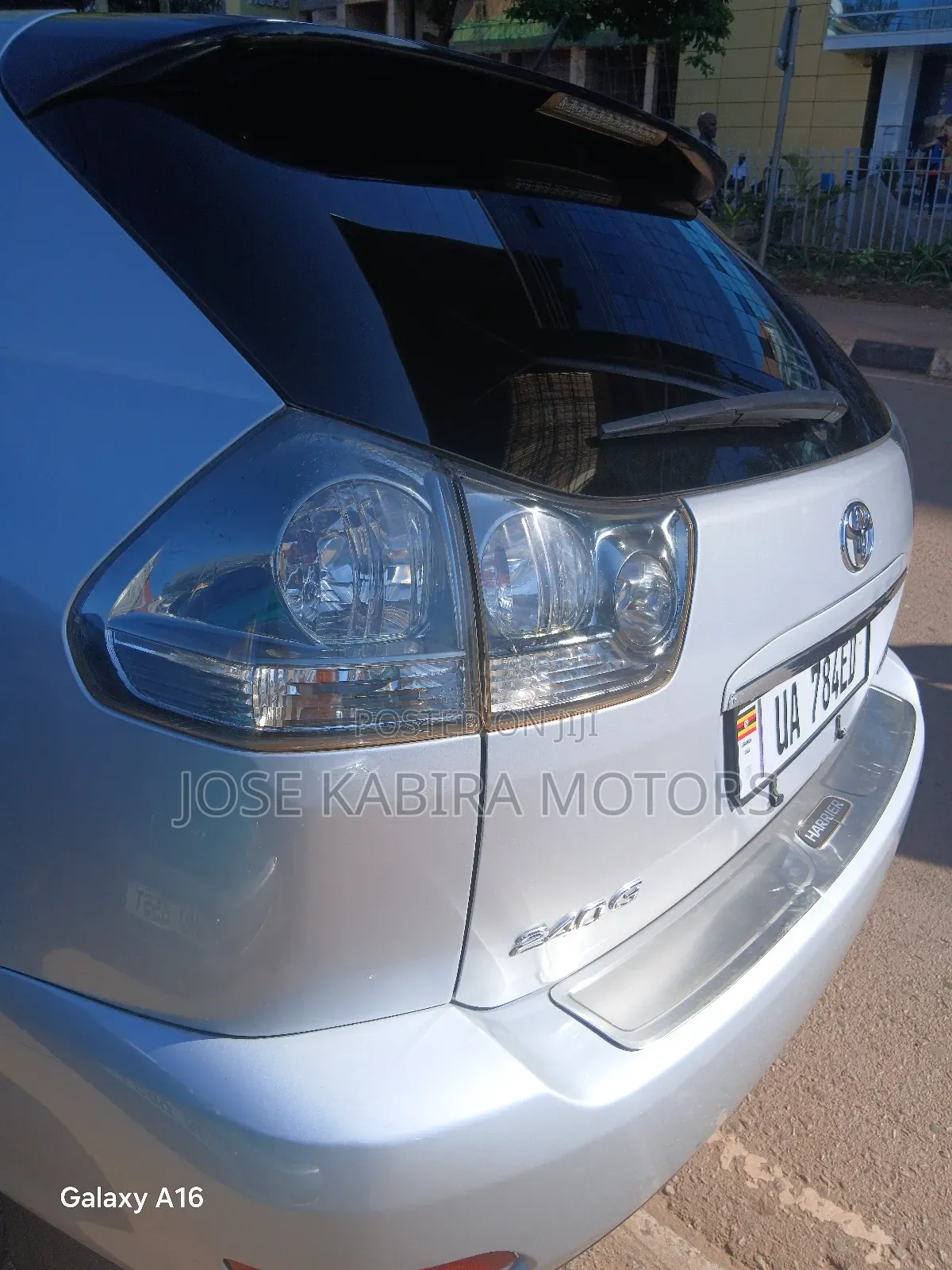 Toyota Harrier 2008 Silver