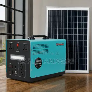 1000w Portable Solar Power System Lifepo4 Backup Generator Kampala