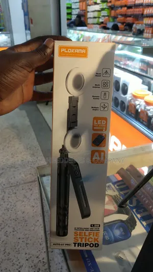Ai Intelligent 360 Auto Face Tracking Tripod 360°Rotation With Light