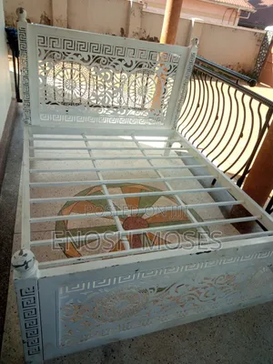 White Versace Bed