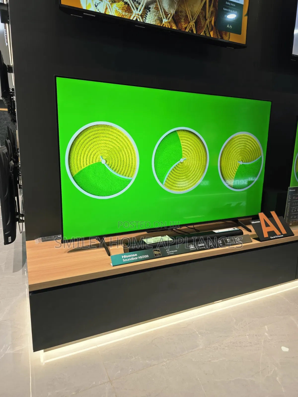 Hisense Brand New 2026 Model 75inches A6 Series Vidaa A.I Smart Tv
