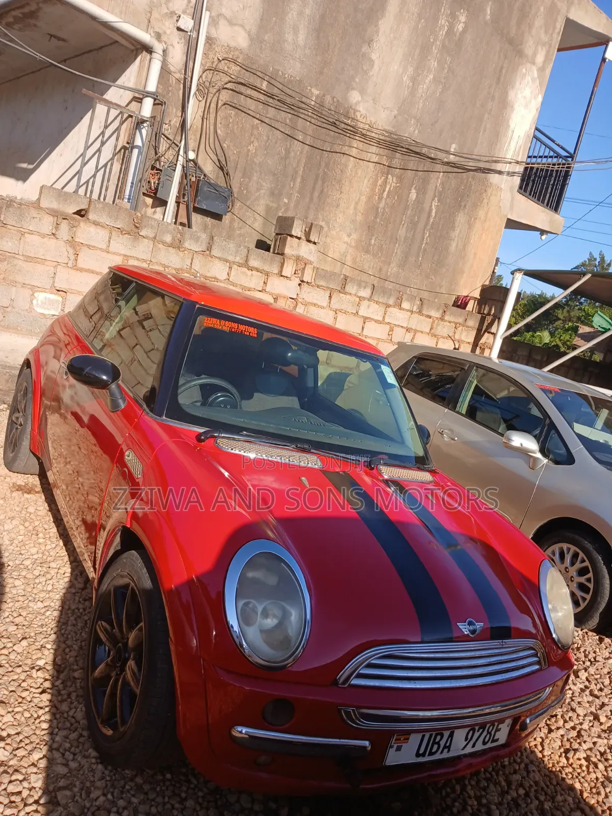 Mini Cooper Cabriolet 2005 Red