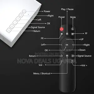 Mini Led Projector 1080p Hd, Portable Home Cinema Theatre With Hdmi